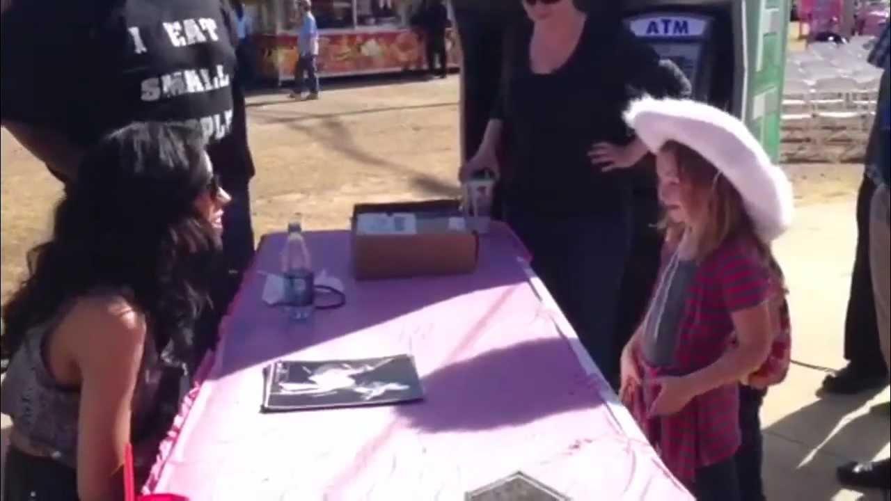 Meet and Greet HIghlights Cherry Blossom Festival Atlanta Pop Singer Lexi