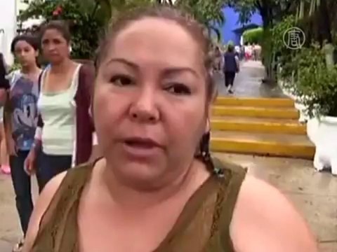 Улицы городов Мексики превратились в реки