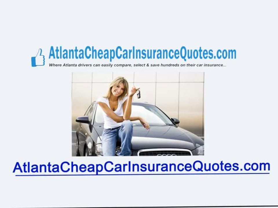 Atlanta Cheap Car Insurance - These Insurers Allow Many Drivers To Slash Rates By up to 45%. Try it