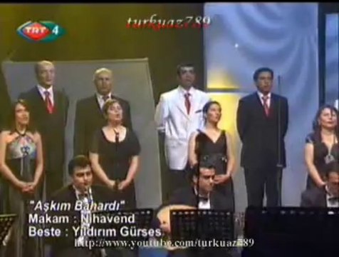 TÜRK KIZILAYI TÜRK MÜZİĞİ KOROSU-Aşkım bahardı ümitler vardı (Kırık Kalp)