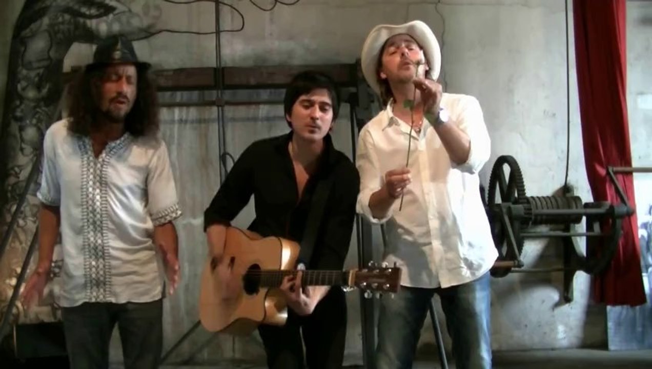 Session acoustique Cary T. Brown & Aurélien Boilleau feat. Saïdread @ Atelier Larue (Chalon - 6/09/13)