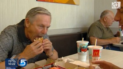 Depuis 30 ans, il mange chaque jour.. un Big Mac, et tout va bien.