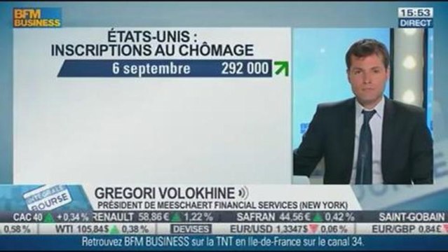 Wall street attend la décision de la FED : Gregori Volokhine, dans Intégrale Bourse - 18/09