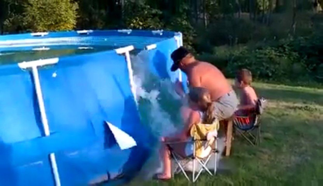 How to empty a pool?! Easy!