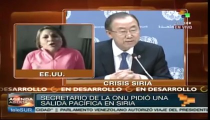 Continúan los debates sobre la crisis siria en la ONU