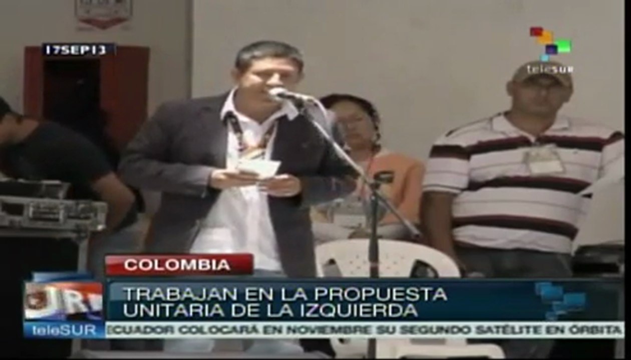 Izquierda colombiana podría formar una unidad