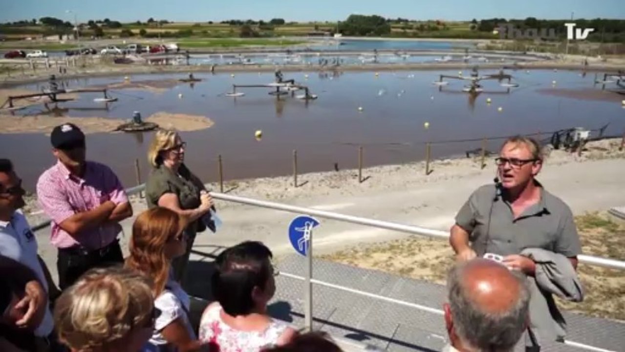 Visite de la nouvelle station d'épuration de Mèze - Loupian