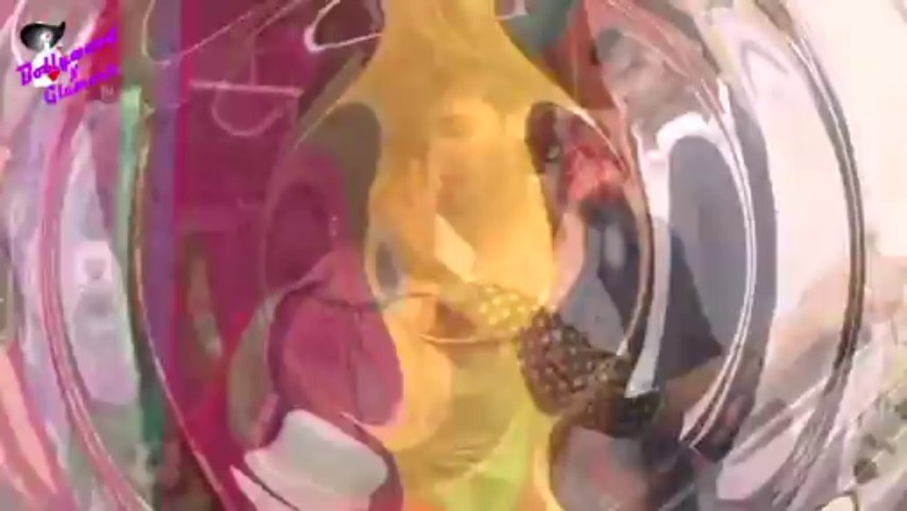 On location of TV Serial ‘Na Bole Tum Na Maine Kuch Kaha’- Megha and Mohan do a waltz