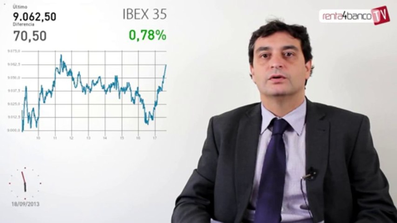 18.09.13 · Jornada positiva en las bolsas - Comentario de los gestores al cierre de los mercados