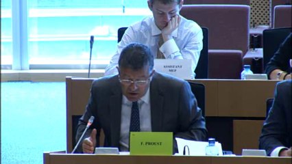 Franck Proust présente son projet de rapport CARS2020 avenir automobile européenne commission ITRE 18092013