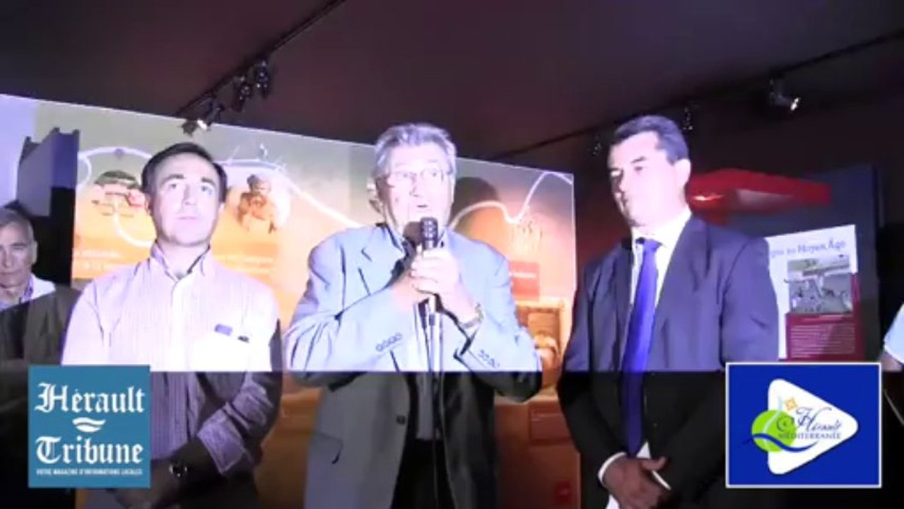 MONTAGNAC - 2013 - Inauguration de l'espace de Vins en Découvertes à Montagnac