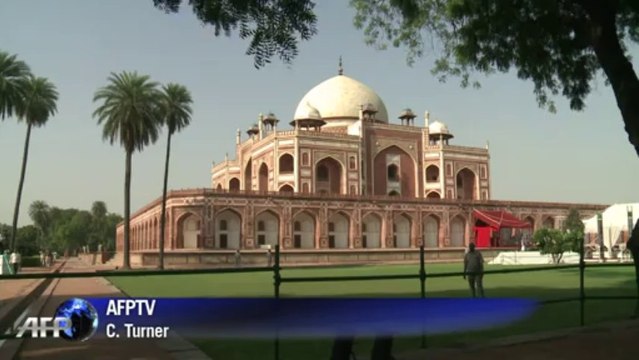 Inde: la tombe de Humayun, qui inspira le Taj Mahal, est rénovée