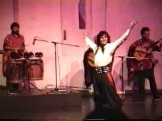 Boleadora performance in Buenos Aires