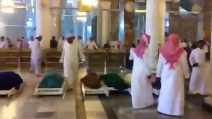 Dead bodies at Makkah for funeral prayer