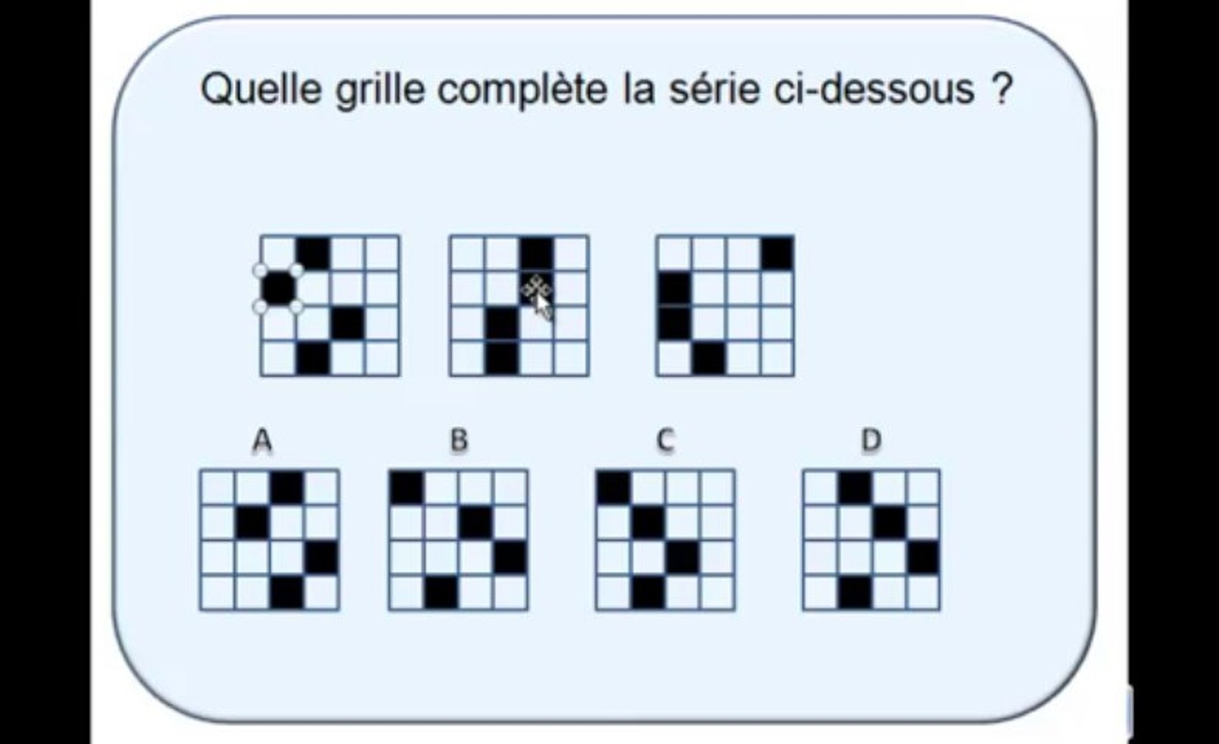 Tests Psychotechniques Les Grilles Tests Gratuits Entrainement Test De Logique Entrainement Tests Video Dailymotion