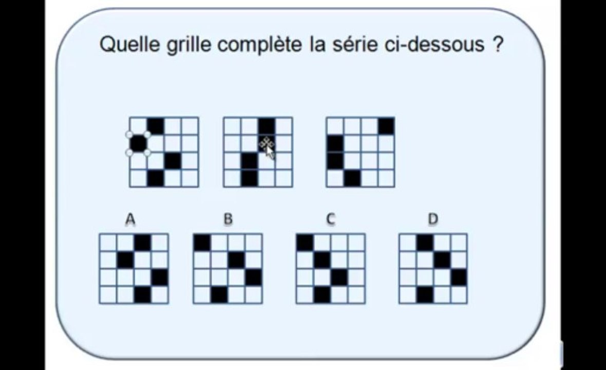 TESTS PSYCHOTECHNIQUES Les grilles. Tests Gratuits. entrainement test de logique, entrainement tests