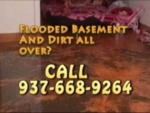 DAYTON OHIO FLOOD CLEANUP FLOODED BASEMENT SEWAGE BACKUP MOLD REMOVAL COLUMBUS