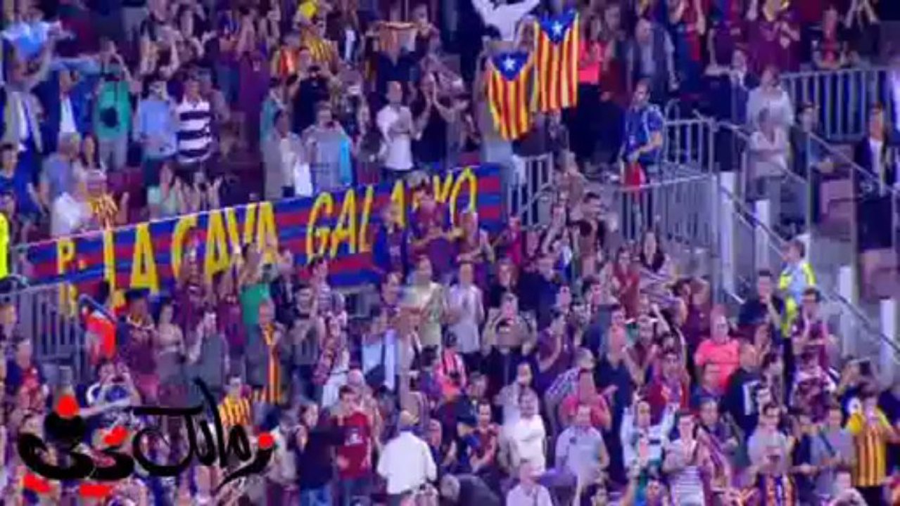 هدف برشلونه الثاني فى اياكس ميسي