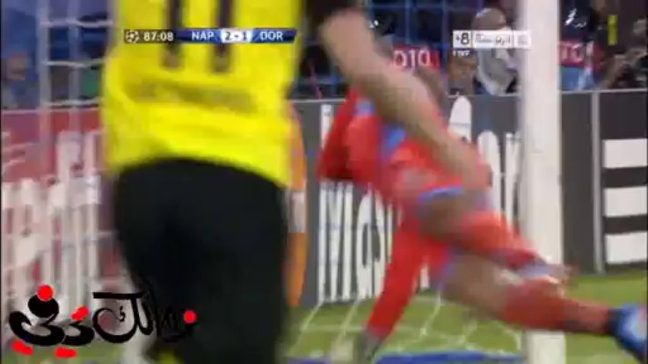 هدف بروسيا دورتموند الاول فى نابولي