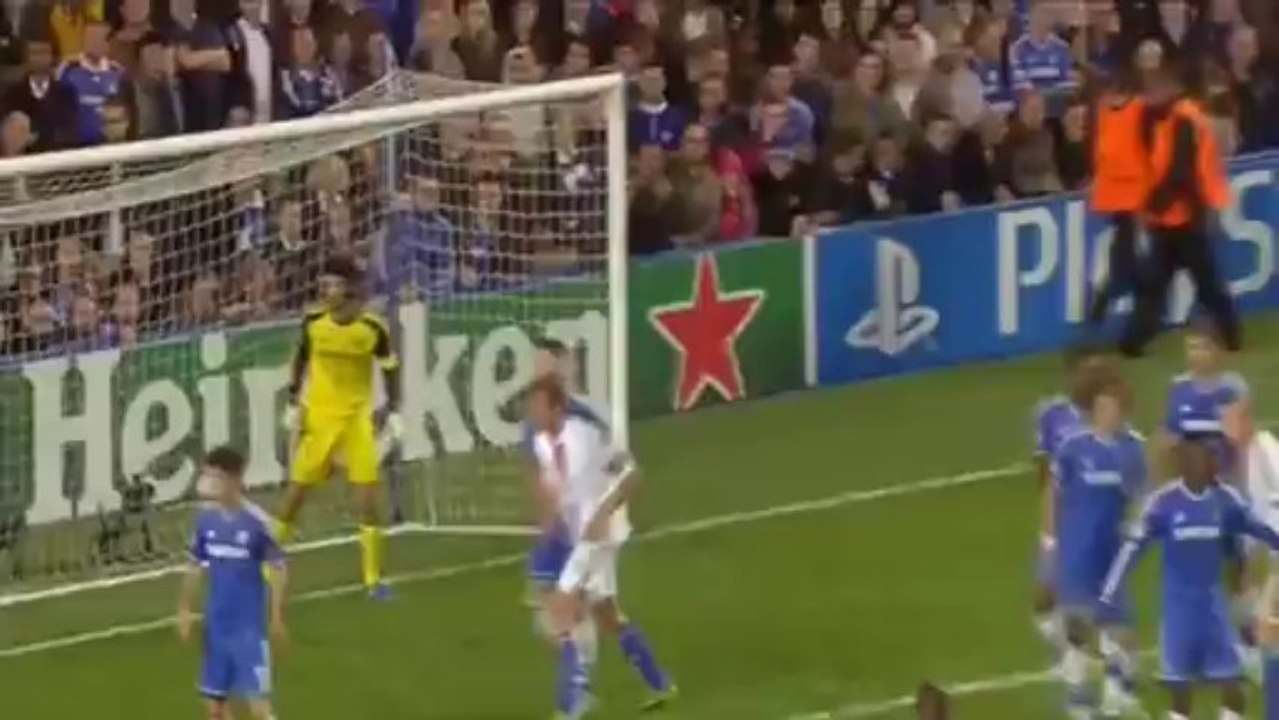 Marco Streller Goal ~ Chelsea vs Basel 1-2 HD