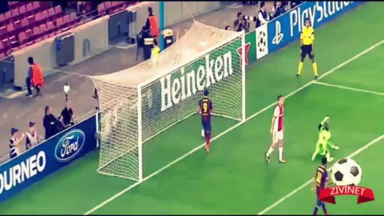 FC Barcelona vs Ajax 4-0 - ALL GOALS & HIGHLIGHTS (Messi Hattrick) - Champions League 18-09-2013 HD