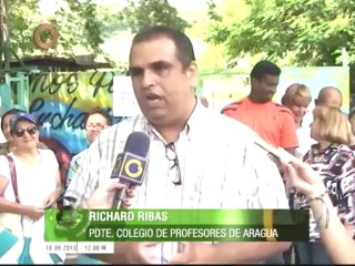 Download Video: Docentes aragueños denuncian deudas pendientes por parte del Gobernador