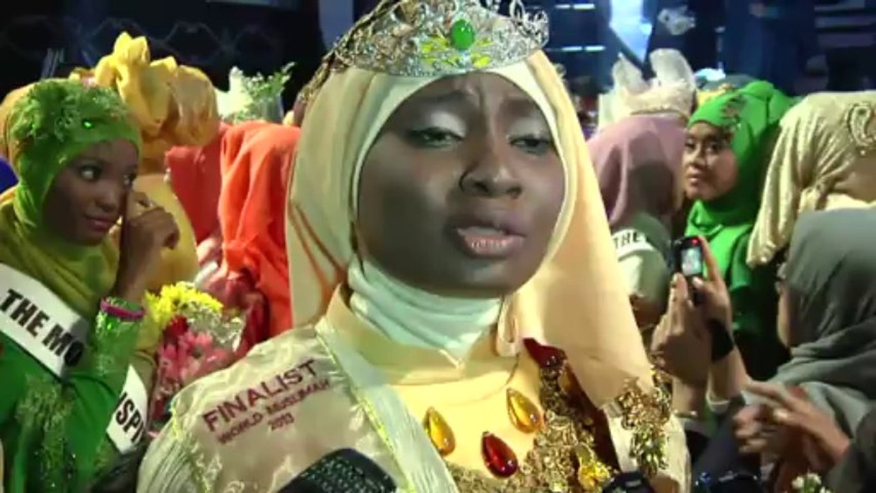 Nigeriana vence ‘Miss Muçulmana’