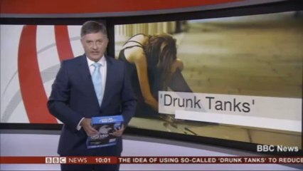 Simon McCoy shows off latest must have gadget for BBC newsreaders