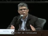 (Vídeo) Elías Jaua Canciller de Venezuela Encuentro Antifascistas