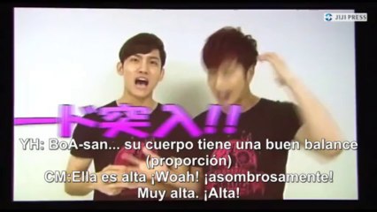 Mensaje de Tohoshinki para BoA (10 aniversario fanclub Japón) sub español