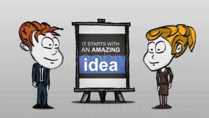 Cartoon Business Presentation - After Effects Template