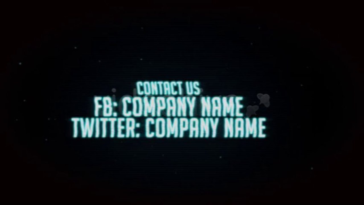 Digital Titles - After Effects Template
