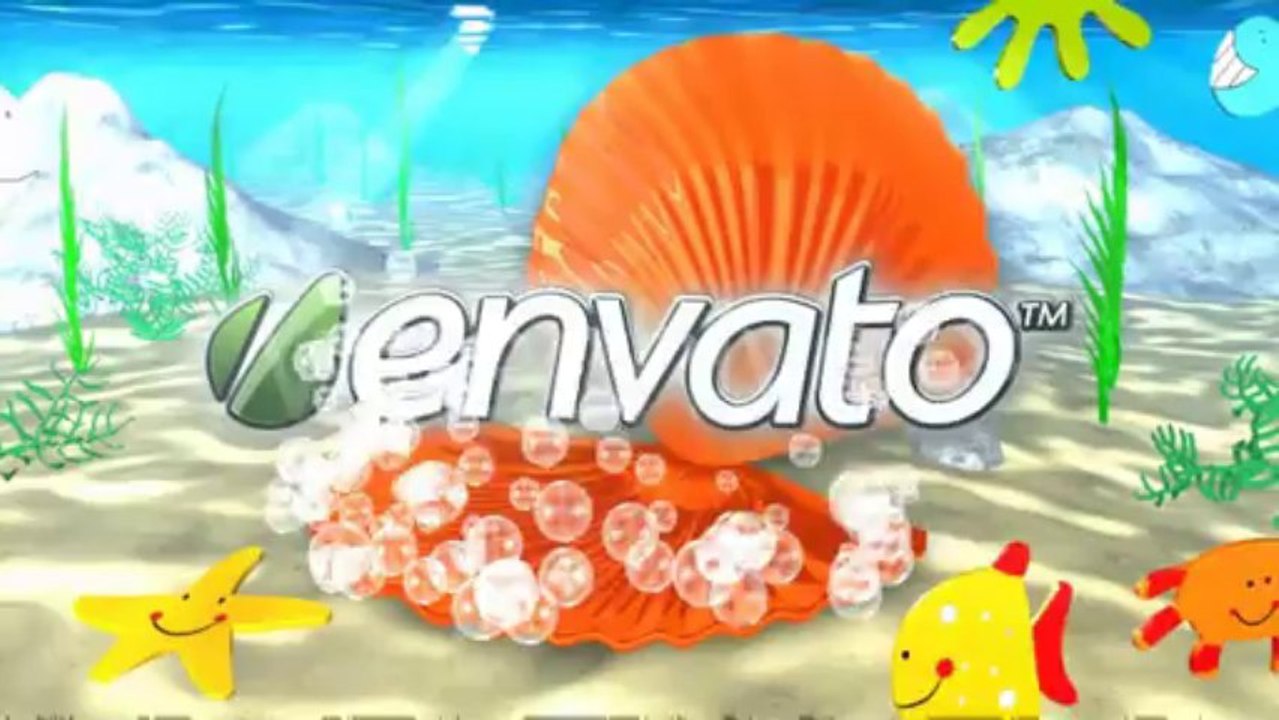 Underwater Logo Reveal - After Effects Template