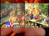 GHMC clears debris in Hussain Sagar caused by Ganesh idols