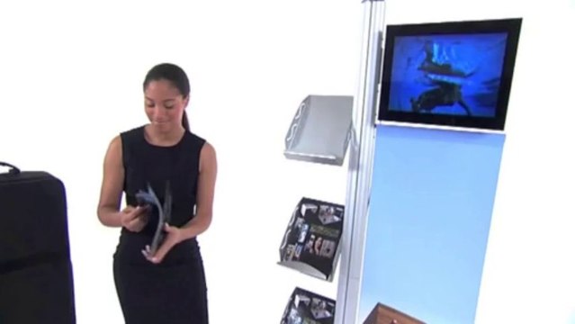 Présentoir Mât Porte Brochures