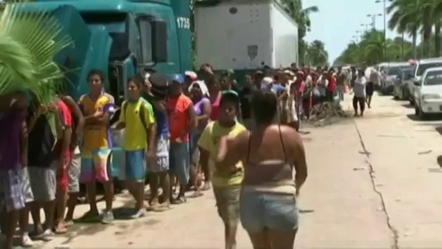 Mexique : après deux tempêtes, les habitants d'Acapulco manquent de nourriture
