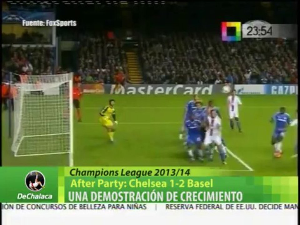 DeChalaca TV: Champions League 2013 - After Party: Chelsea 1-2 Basel - Una demostración de crecimiento