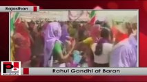 Rahul Gandhi reaches Baran (Rajasthan)  to address Congress rally