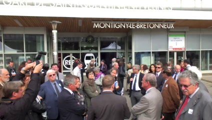 Inauguration de la Gare de Saint-Quentin-Montigny le 18 septembre 2013