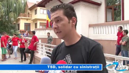 TSD, SOLIDAR CU SINISTRATII