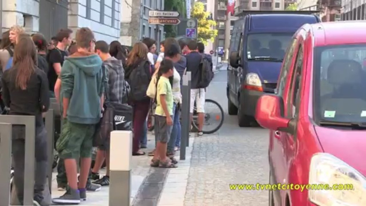 Autisme de la mairie face aux dangers des abords du Lycée Vaugelas