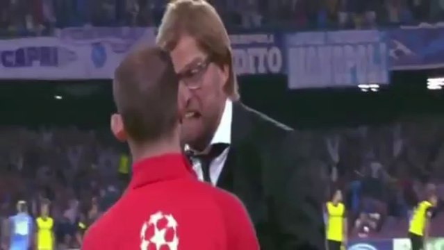 La grosse colère de Jürgen Klopp