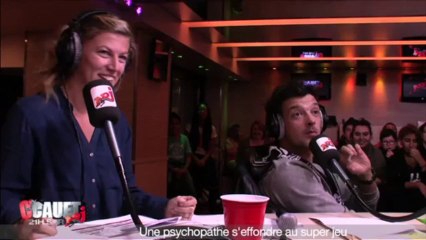 Une psychopathe s'effondre au super jeu - C'Cauet sur NRJ