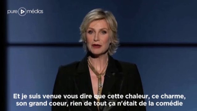 Hommage à Cory Monteith (Glee) aux Emmy Awards 2013