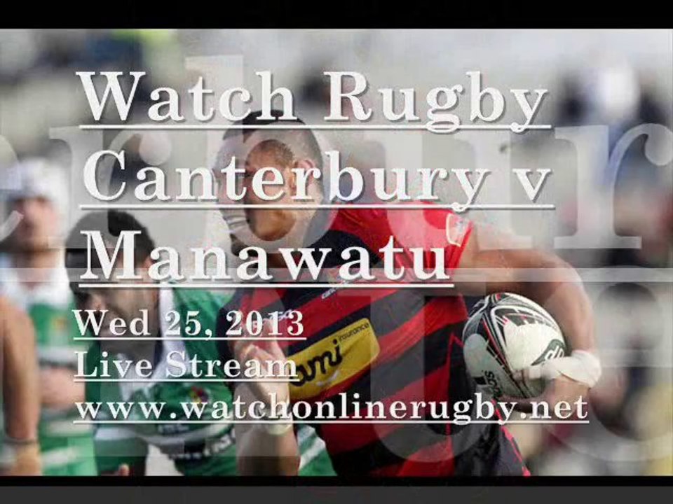 Watch Canterbury vs Manawatu