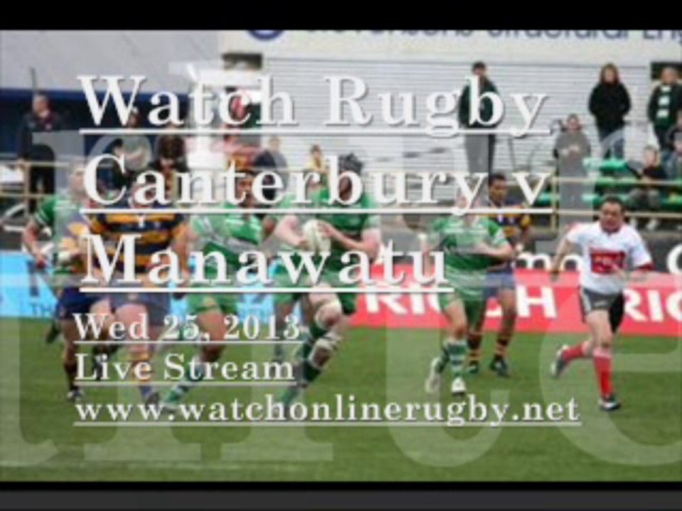 Canterbury vs Manawatu Live ITM Cup