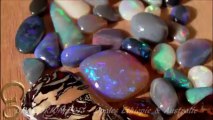 OPAL ORION - Opales taillées polies - pierres précieuses Australie Ethiopie