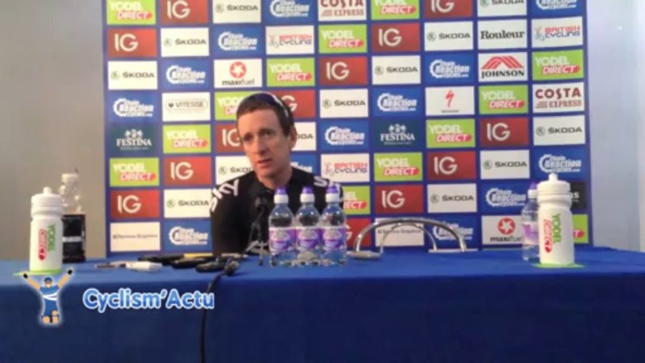 Tour de Grande-Bretagne - Bradley Wiggins : "Je suis de retour pour de bon"
