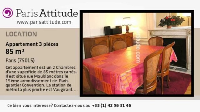 Appartement 2 Chambres à louer - Pasteur, Paris - Ref. 3654