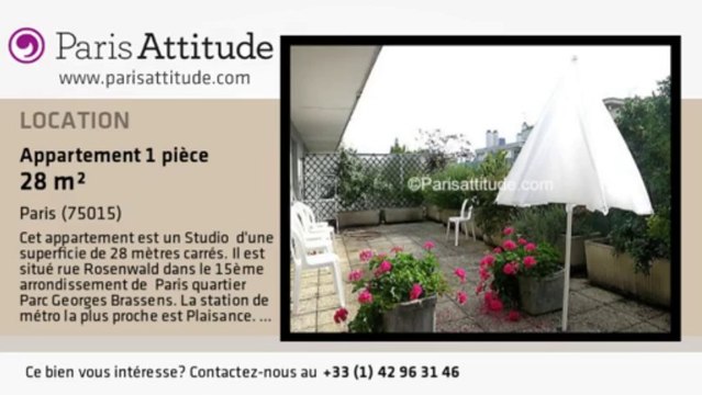 Appartement Studio à louer - Plaisance/Pernety, Paris - Ref. 3581